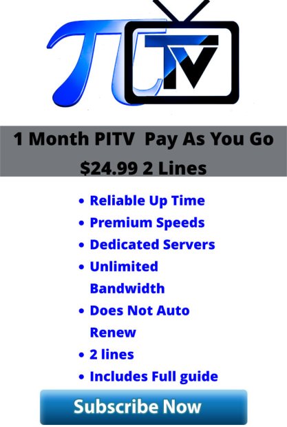 1 month pitv double line